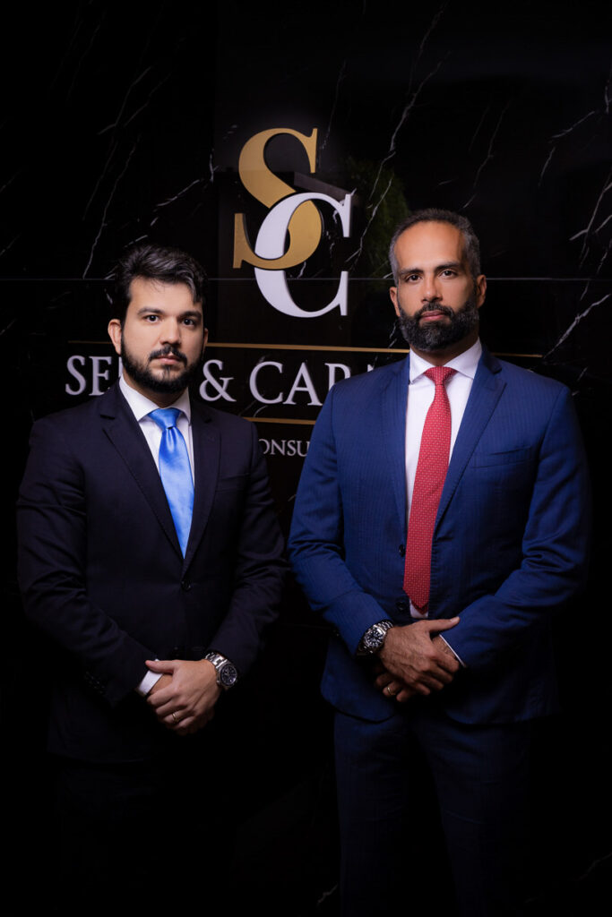 Paulo Victor Sena e Luís Sérgio Carneiro, sócios do Sena e Carneiro Advocacia, em Salvador